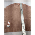 Womans Evri 3X Mauve Knit Pullover Long Sleeve Sweater Photo 6