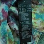 Forever 21 Vintage 90s Kaleidoscope Print Crop Top | Short Sleeve | Size S Yellow Photo 9