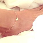 Boutique Simple Gold Heart Anklet  Photo 0