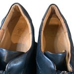 Frye Lena Black Leather Low Zip Oxford Sneaker Size 7 Photo 6