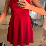 Urban Outfitters Red Velvet Dress Photo 1