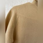 Neiman Marcus Vintage  butter yellow 100% cashmere turtleneck sweater; size 38 Photo 2