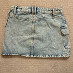 ZARA Denim Mini Skirt Photo 1