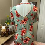 Floral dress Red Size L Photo 1