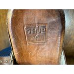 Frye  Leather Clog Women 6 Boho Hippie Lagenlook Cottage Fringe Grunge Weathered Photo 2