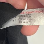 Free People  Mini Dress Medium Black Satin Bow Tie Slip Photo 5