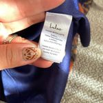 Lulus NWOT Stunning Favorite Navy Blue Floral Ruffled High-Low Maxi Dress Photo 7