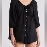 Vitamin A  Black Swim Coverup Photo 0