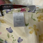 Cacique  Yellow Ditsy Floral Satin Slip Chemise Plus Size 18/20 Lingerie Cottage Photo 6