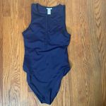 ANDIE ‎ The Malibu One Piece LT Swimsuit Navy size XS  NWT long torso Photo 2