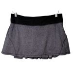Lululemon  Circuit Breaker Skirt Regular Disperse Dusky Lavender Black‎ Size 8 Photo 6