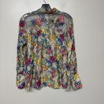 Aratta‎ Silent Journey Sheer Floral V Neck Embroidered Tunic Sz S Boho Feminine Photo 3