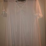 Show Me Your Mumu White  White Lace Up Tunic/Dress Photo 0