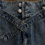 Forever 21 Blue Denim Mini Skirt with Belt Photo 1