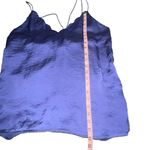 Free People Intimately Womens Sensual Satin Scallop Deep-V Cami Purple Haze Med Photo 6