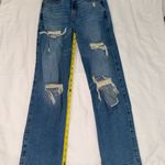 Hollister Ultra High Rise Vintage Straight Jeans W26 L27 Distressed Ripped Denim Photo 4