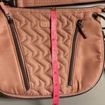 Lug Swivel RFID Quilted Shoulder Bag Pink Photo 14
