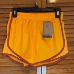 Nike Dri-Fit Women’s Orange Lined Tempo Athletic Running Shorts Sz XS NWT Photo 0