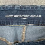 Chico's Perfect Stretch Nicky Jegging Jeans Womens 1R US 8 Blue Denim Hemmed Photo 3