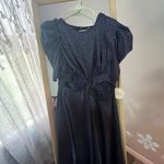 Milk and Honey Navy Blue Dress  Photo 4