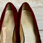 Vintage 80s Selby Sz 10 Americana Flats Wonder Woman Leather Suede Shoes Cosplay Blue Photo 3