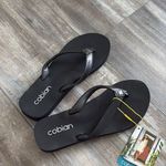 Cobian Skinny Bounce Black Flip Flops NWT size 8 Photo 3