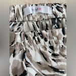 PINK - Victoria's Secret Pink Pajamas Brown/Tan Leopard Soft Buttery Smooth Casual Sateen Button Up; M Photo 6