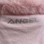 Forever 21  Angel Rhinestone Crop Top Faux Fur Trim Y2K NWT Size 1X Photo 4