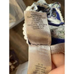 Victoria's Secret Floral Lace Trim Nightgown Slip Dress L G Blue Photo 3