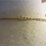 Gold Floral Teardrop Pendant Necklace Pink Rose Rhinestone Cottagecore Photo 6