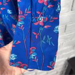 Thakoon 100% Silk Floral Long Sleeve Button Down Dress SAMPLE Size 4 Photo 3