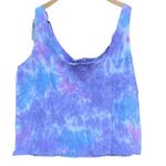 Disney  Stitch Purple Pink Tie Dye tank top juniors plus 1x NEW Photo 1