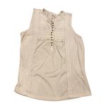 Maurice's White tank top with lace details and buttons 🔥 Photo 0