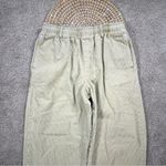 Urban Outfitters  Women’s Corduroy Relaxed Fit Pull On Pants Tapered Leg Green S Photo 3