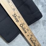 Chico's Striped Blazer Jacket Womens 1 M Black White Open Front Back Zip Career Photo 11