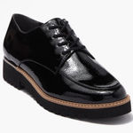 Franco Sarto Black Lace Up Shoes(Size 6.5M) Photo 0