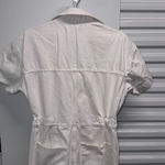 We The Free  White Denim Jumpsuit Women's Size Large Photo 9