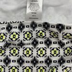 Hula Honey  Women's Bikini Bottom Black Neon Yellow Size Small Strappy Hips Photo 9