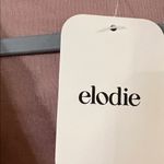 Elodie  Dusty Rose Draped Crop Top Photo 1