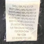 Calvin Klein Women’s XL Black Quilted Down Puffer Coat Removable Hood Fu… Photo 6