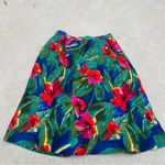 Alfred Dunner Vintage 90s  Women’s Size 14 Midi Skirt Tropical Vacation‎ Resort Photo 6