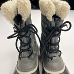 Sorel  Carnival Waterproof Insulated Boot Quarry/Black Shearling Lined Size 7.5 Photo 8