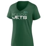 NFL  New York Jets Women's Short Sleeve Core V-Neck T-Shirt size medium Photo 4