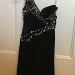 Ruby Rox Black sparkly one shoulder evening dress Photo 1