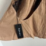 For Love & Lemons NWT For Love of Lemons Neutral Open Black Lace High Neck Tank Top XS Photo 4