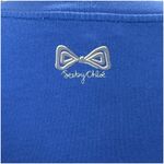 See By Chloe  Sweatshirt Dress Pockets Bottom Pleat Womens Size 2 Blue Bow Photo 2