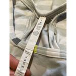 Lululemon  Studio Racerback Striped Tank Top Gray Yellow 6 Photo 4