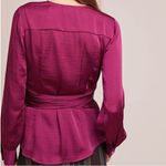 Moulinette Soeurs ANTHROPOLOGIE  Brynn Wrap blouse Photo 2
