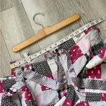 Aerie Patchwork Pants straight leg womens Pink (xlarge) retro loungewear hippie Photo 2