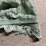 Thirdlove  Mint Green Lace Bralette Size Medium EUC Photo 1